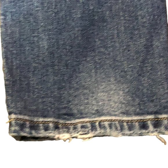 Daze Cropped Jeans Womens W26 Used Distressed - Picture 14 of 16